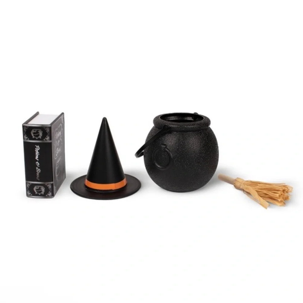 New! Target Bullseye Halloween Miniature Witch's Tools 4ct Box Set